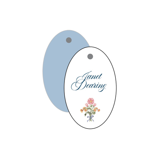 Floral Bouquet Tag