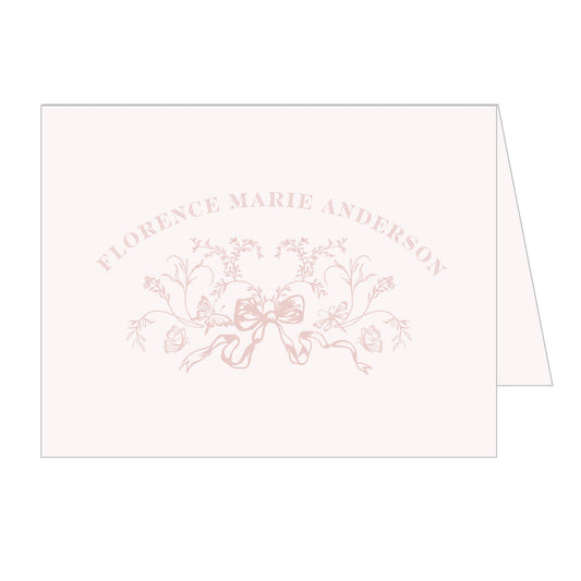 Floral Elegance Note