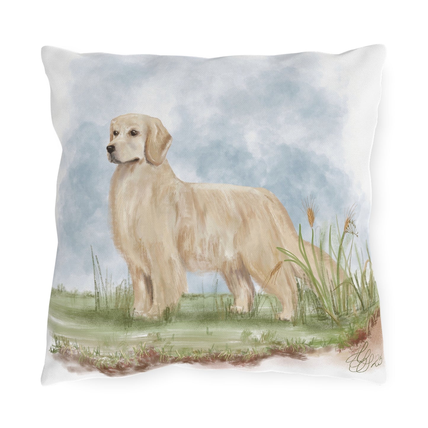 Woodland Dogscape Pillow Covers