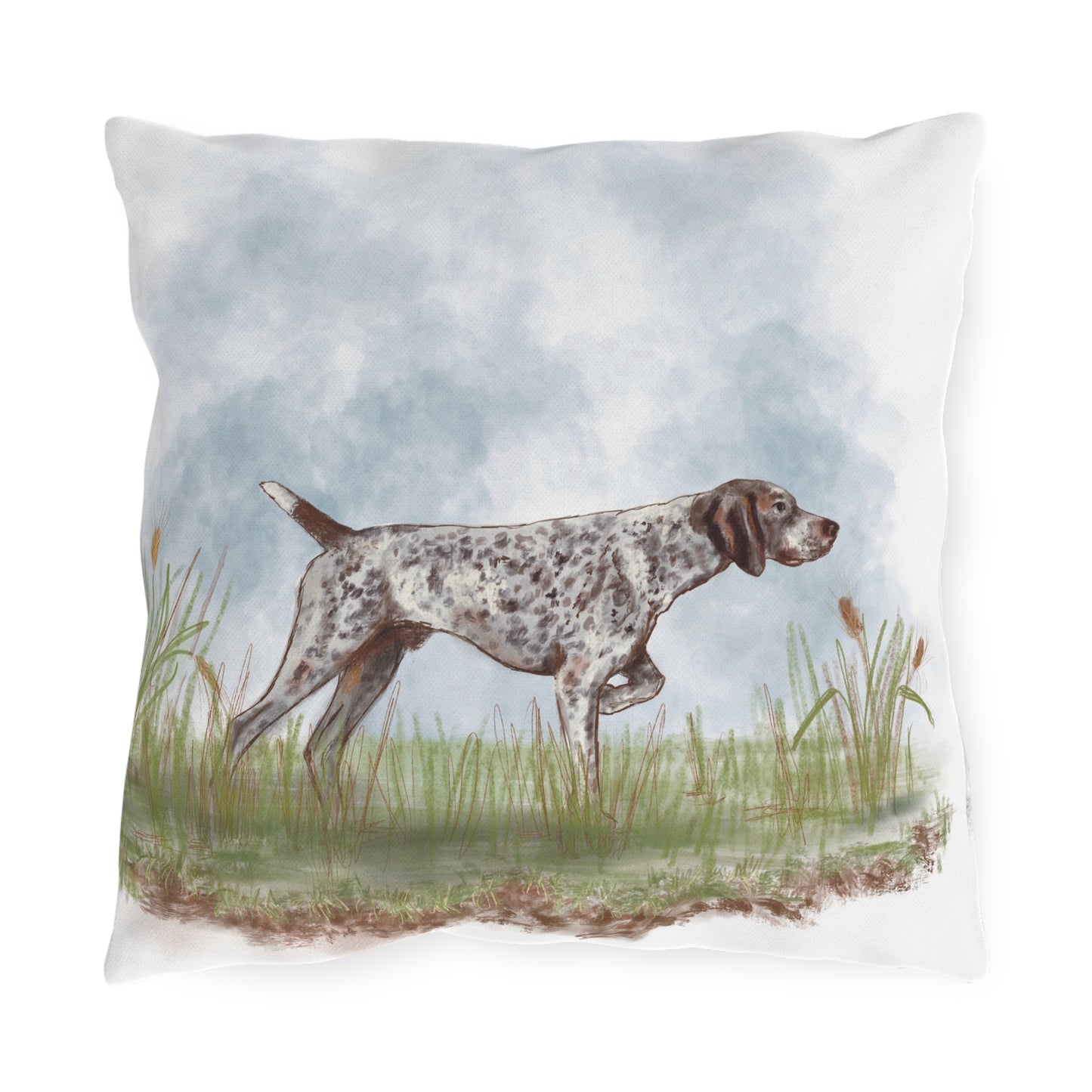 Woodland Dogscape Pillow Covers