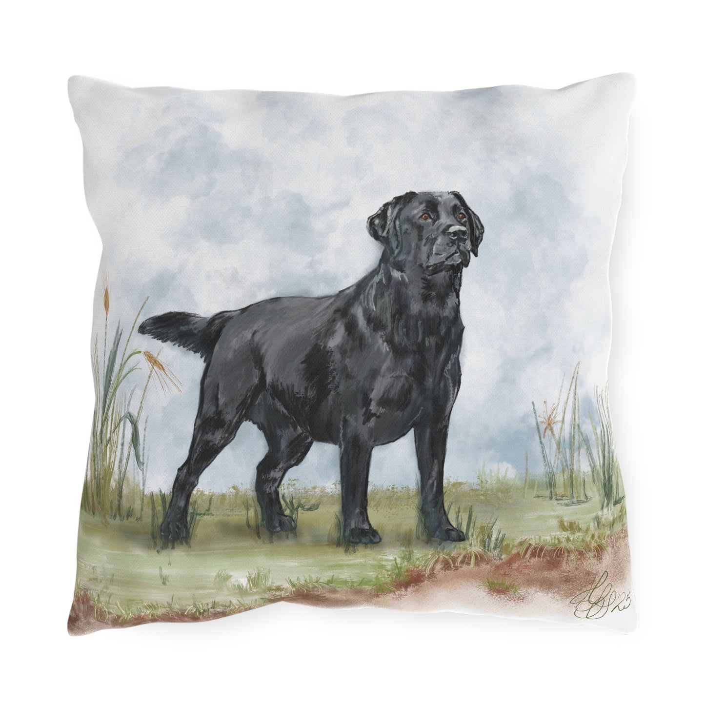 Woodland Dogscape Pillow Covers