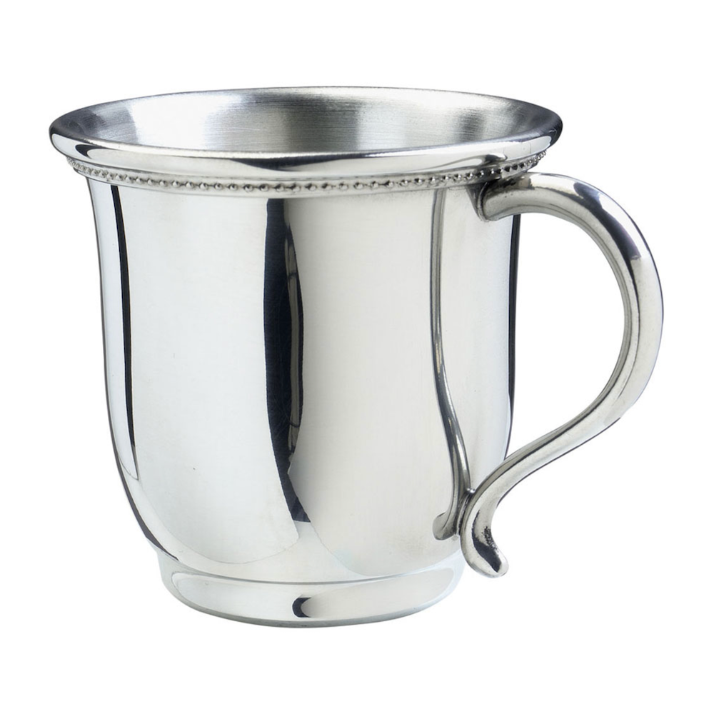 Pewter Baby Cup - Georgia
