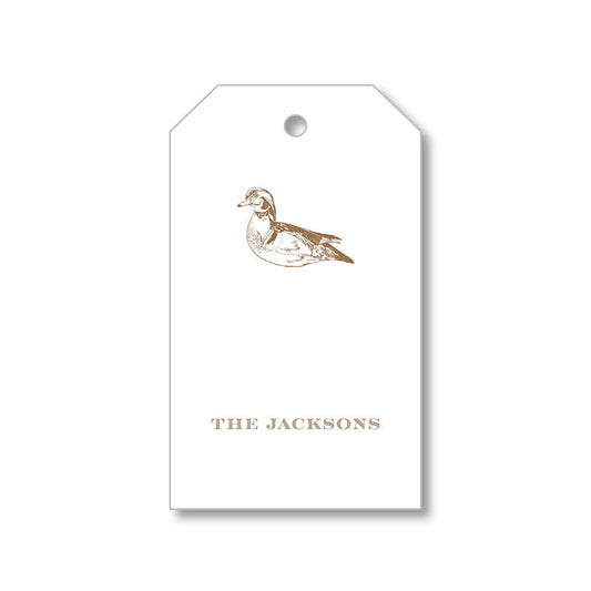 Gift Tag - Wood Duck