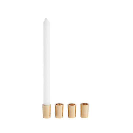 Gold Candlestick Set