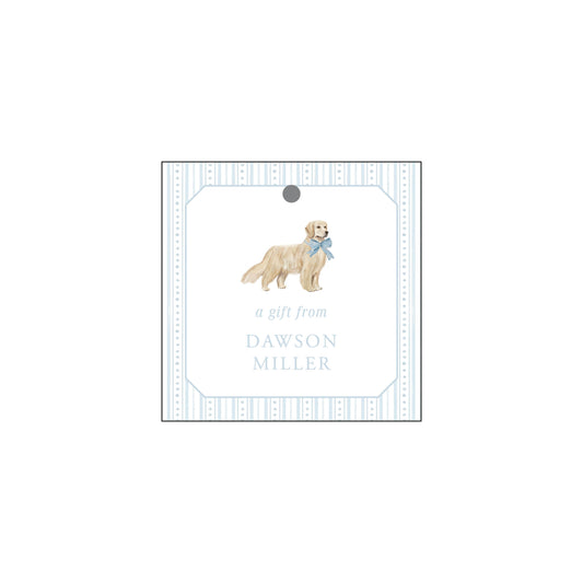Golden Nursery Tag