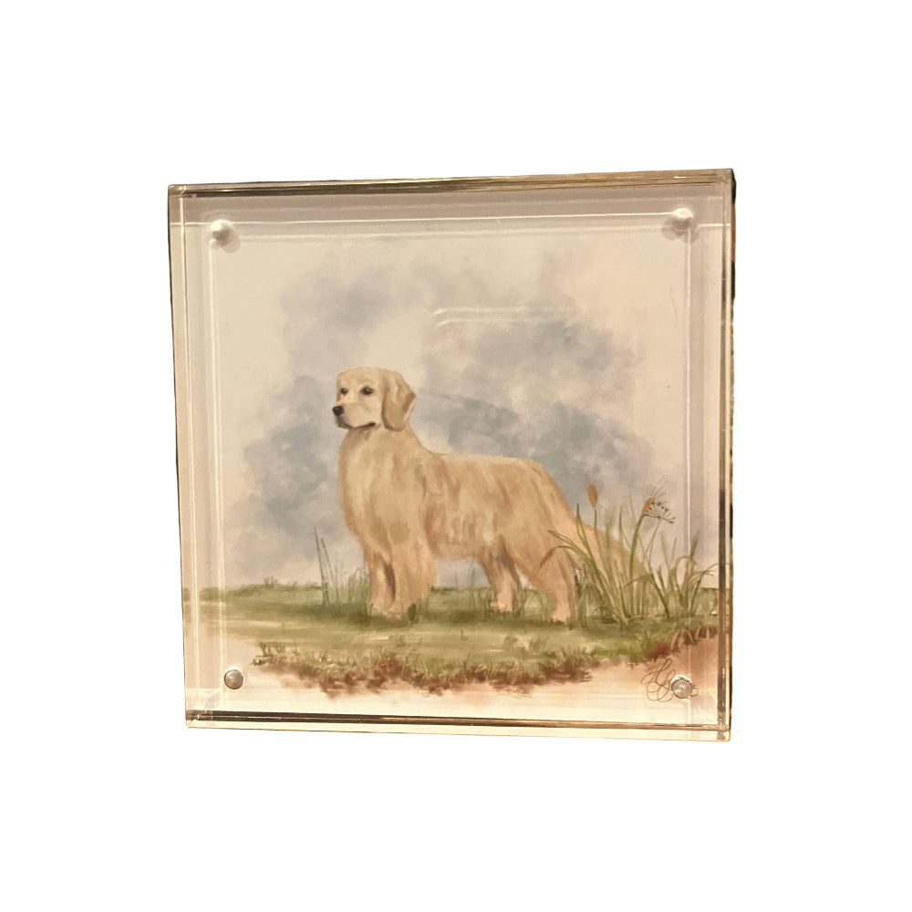 Retriever Acrylic Block