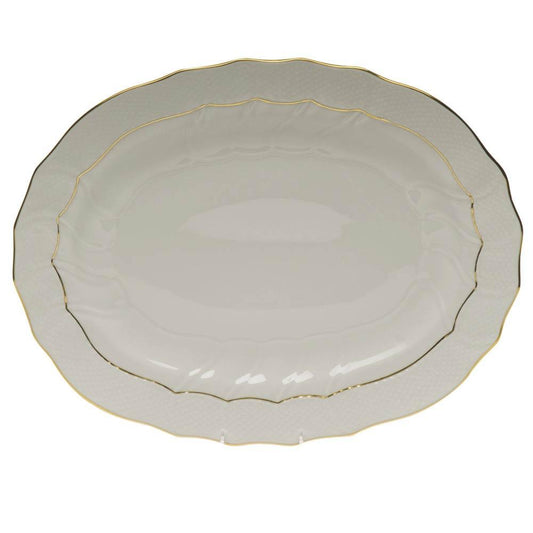 Golden Edge Platter 17in