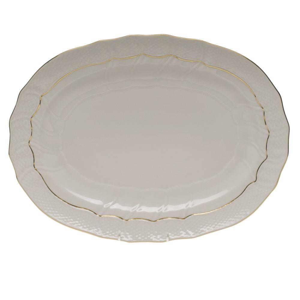 Golden Edge Platter 15in