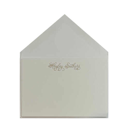 Engraved Stationery Special