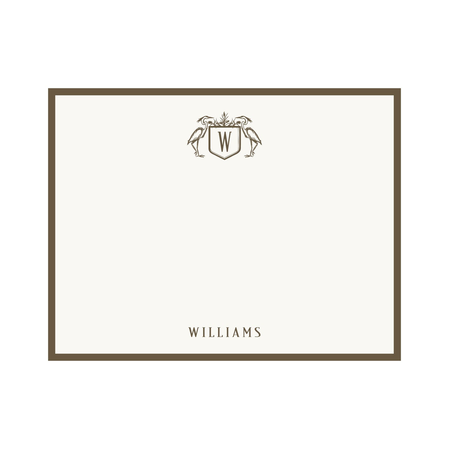 Heron Crest Notecard