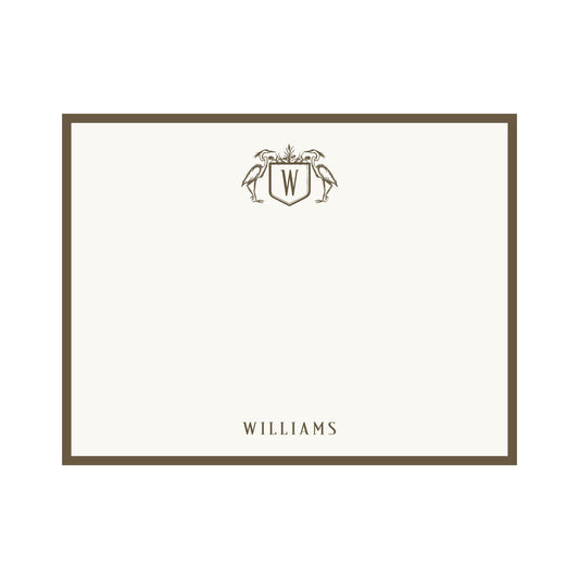 Heron Crest Notecard