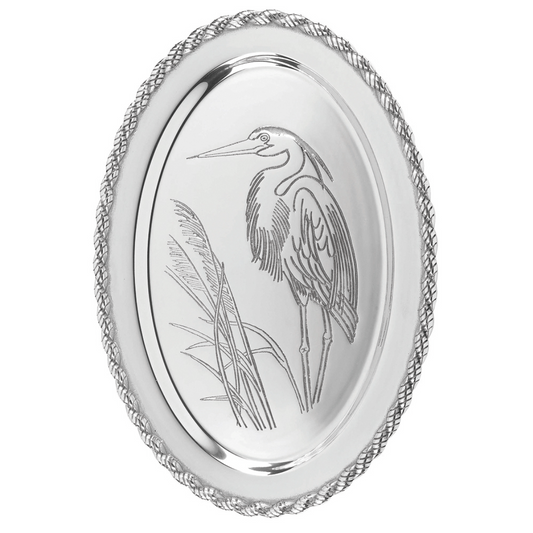 Heron Oval Tray