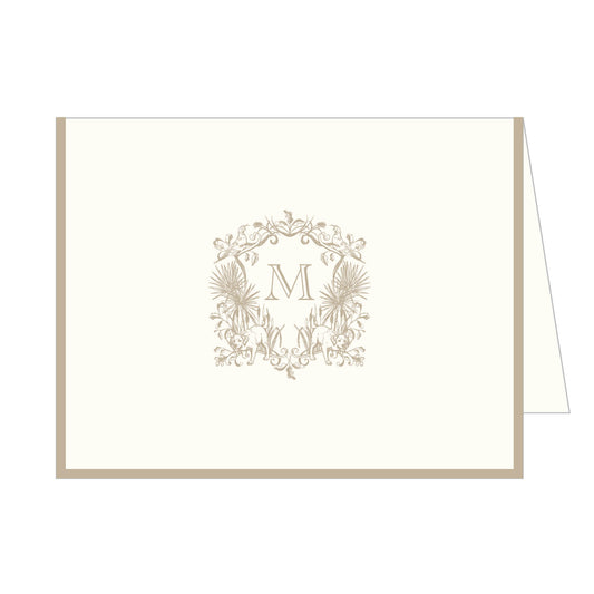 Hunting Dog Crest Notecard