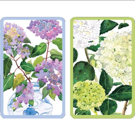 Jumbo Playing Cards - Hydrangeas