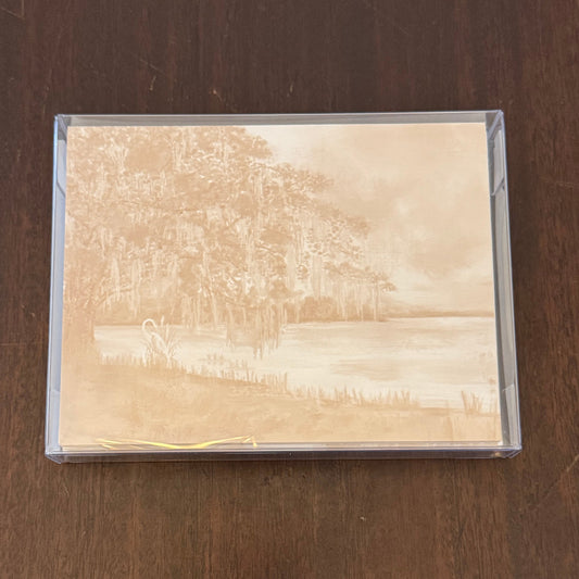 Folded Notes - Taupe Marsh
