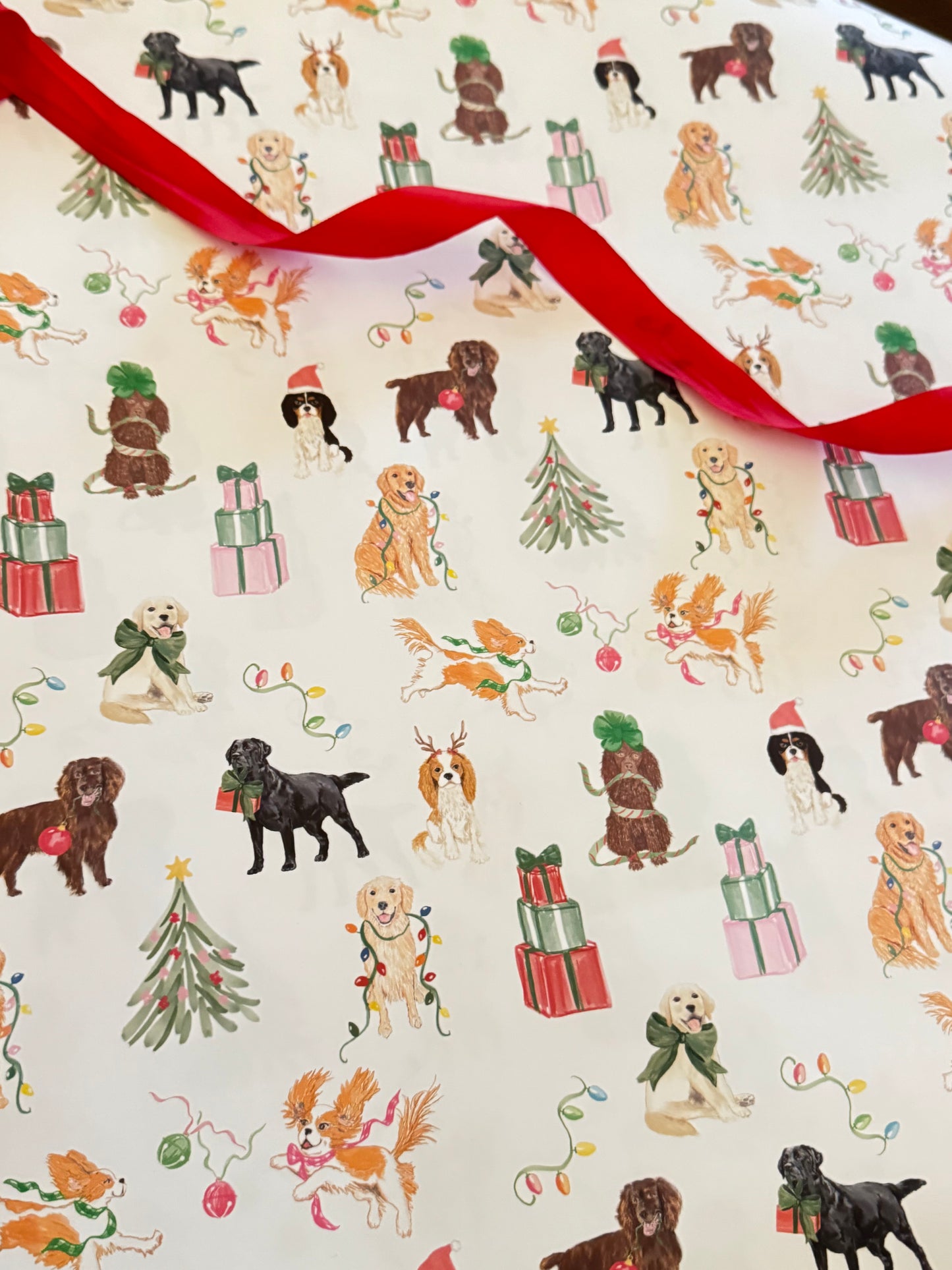 Puppy Presents Wrapping Paper