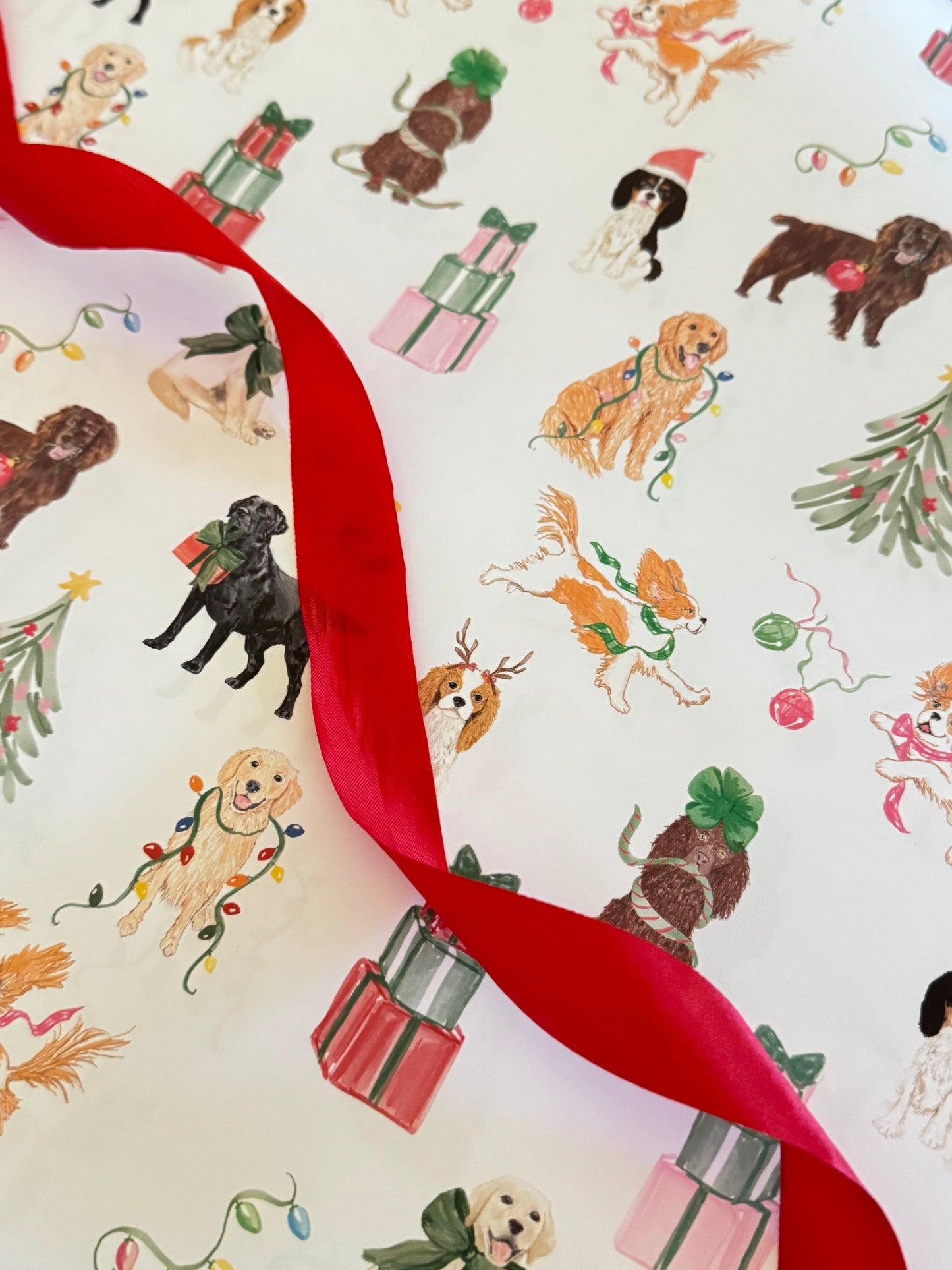 Puppy Presents Wrapping Paper