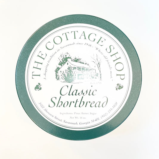Cottage Shop 16oz Shortbread Tin