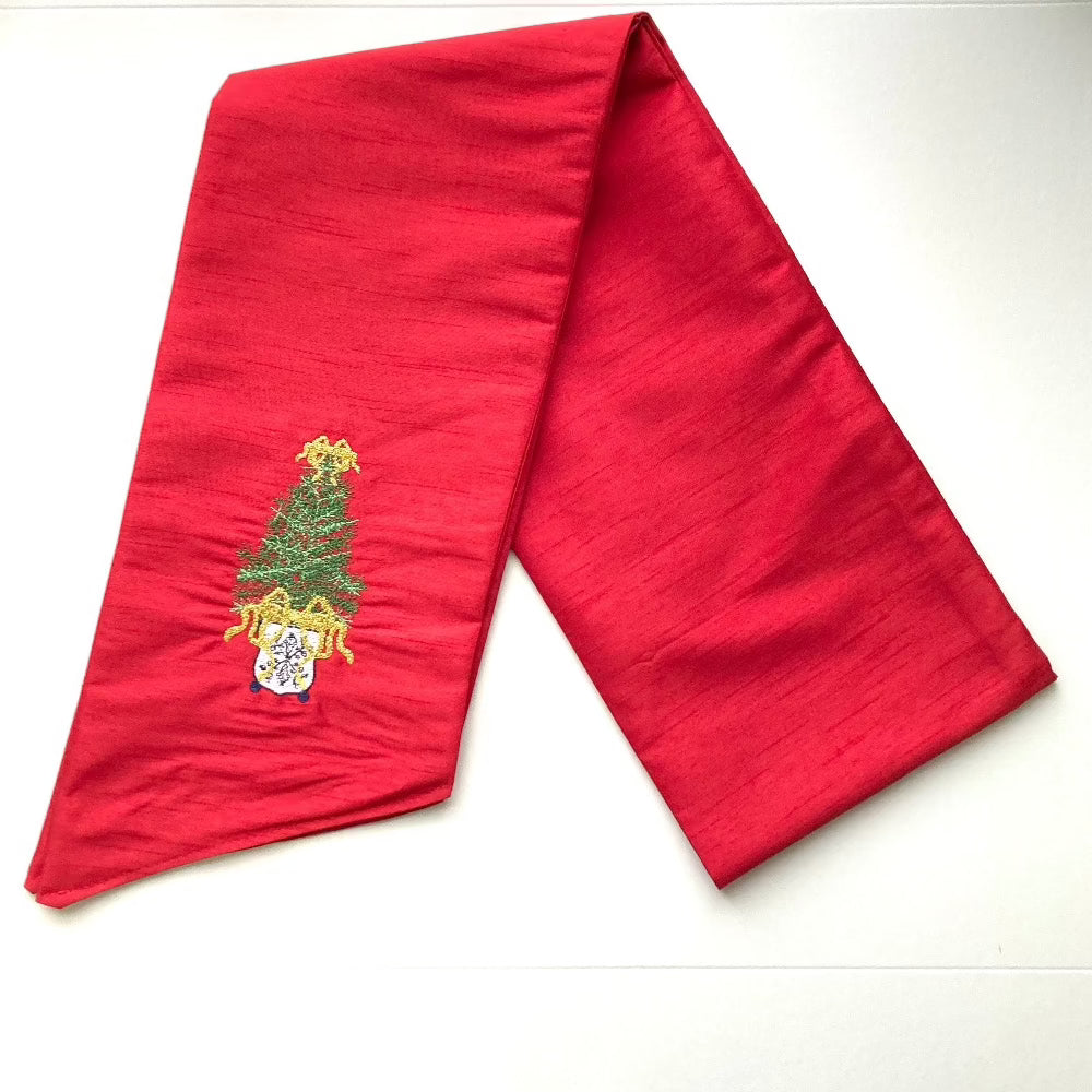 Christmas Wreath Sash