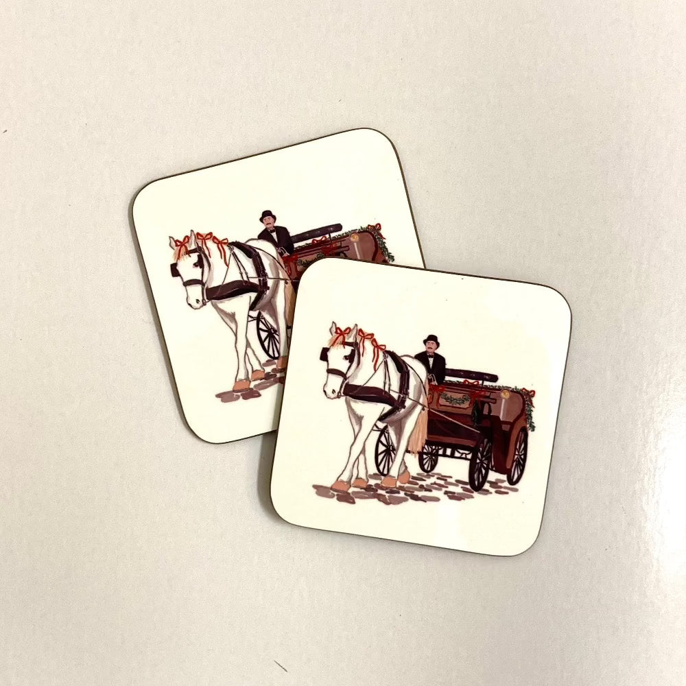 Horse Carriage in Savannah Coaster