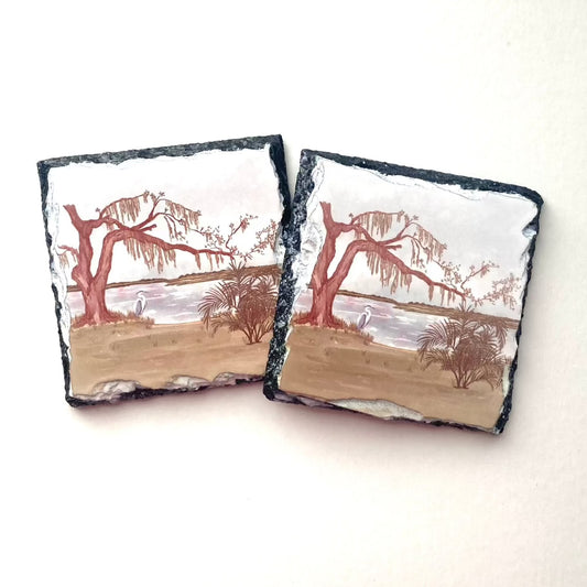 Marsh Slate Coaster