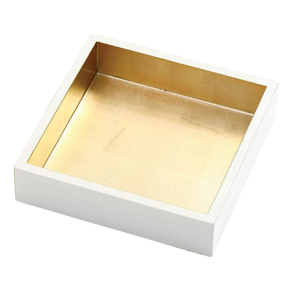 Lacquer Luncheon Napkin Holder - Ivory