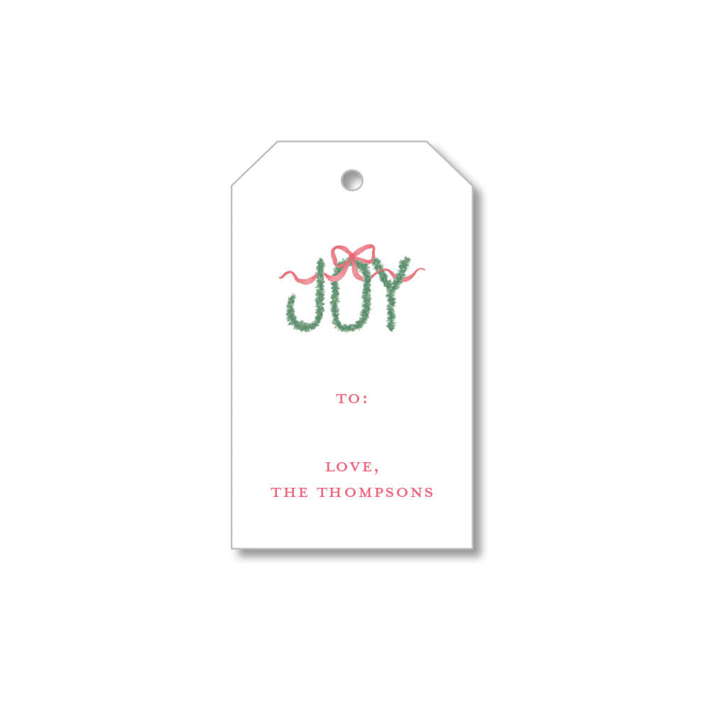 Christmas Tag - Joy