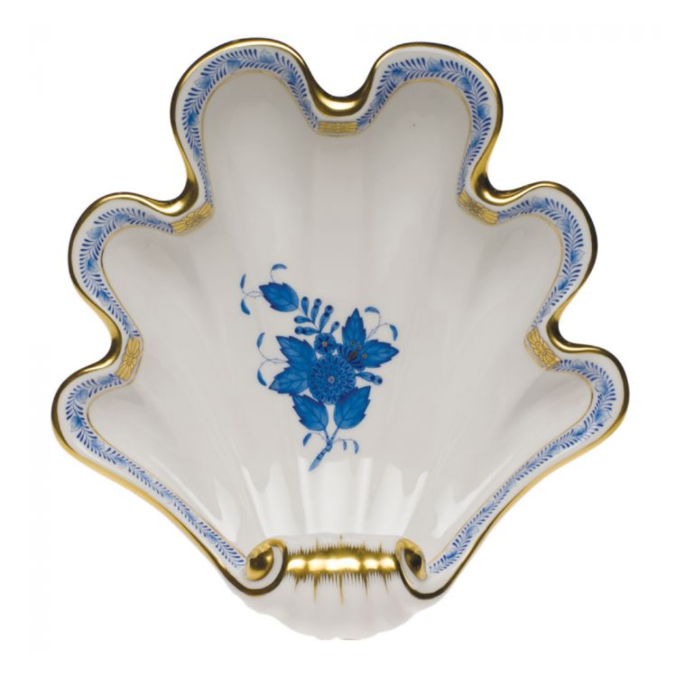 Chinese Bouquet Large Shell Dish