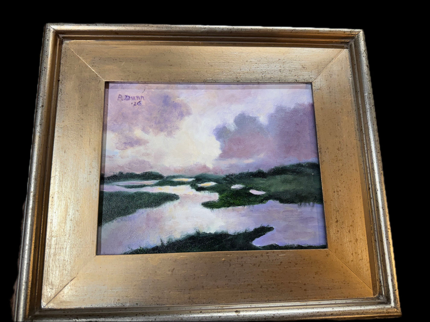 “Lavender Marsh" Polly Dunn Painting