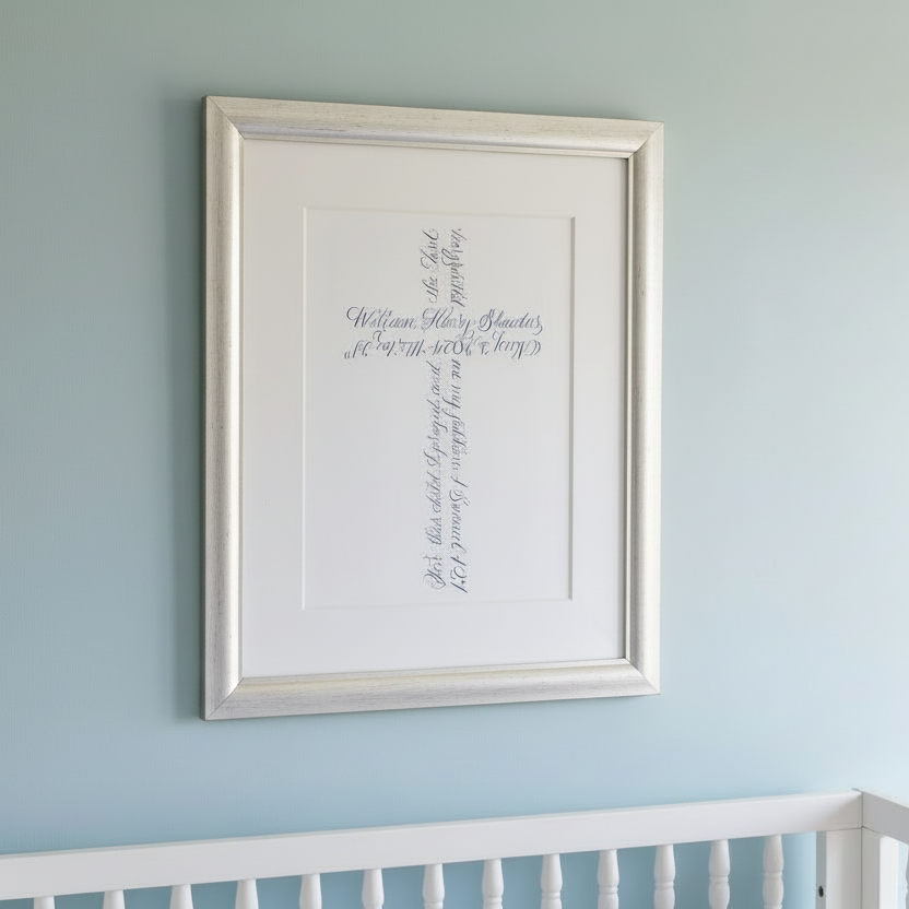 Calligraphy Cross