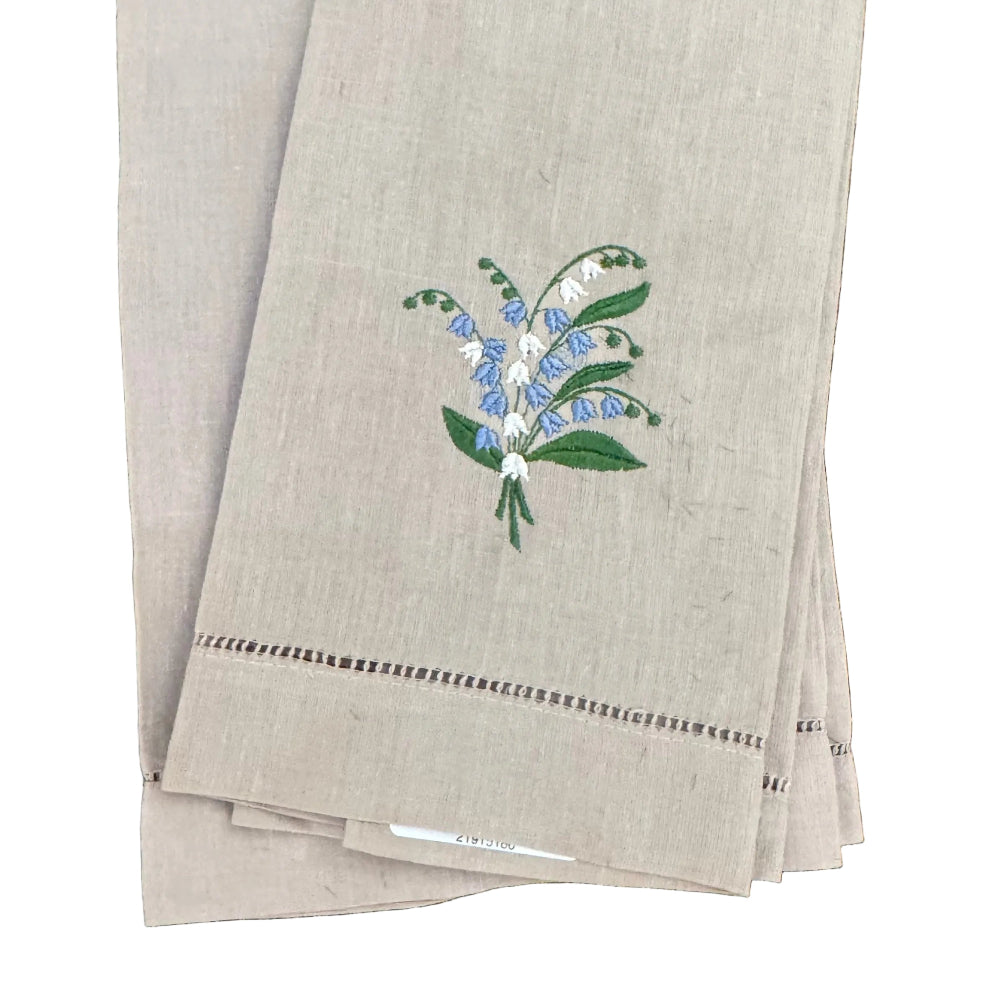 Lily of the Valley Tea Towel