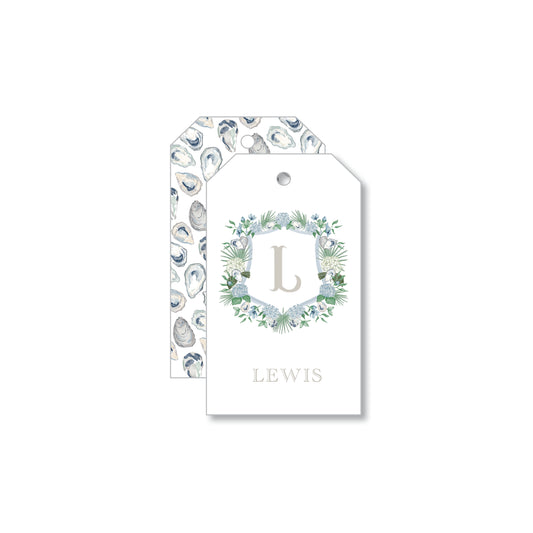 Lowcountry Crest Gift Tag