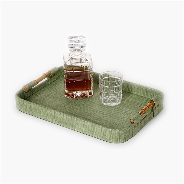 Natural Grass Rectangle Trays