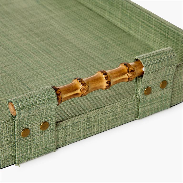 Natural Grass Rectangle Trays