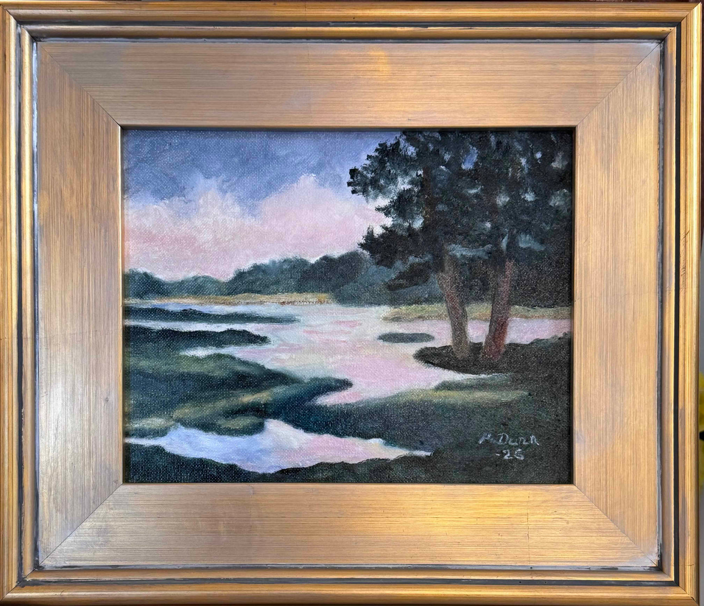 “Misty Marsh" Polly Dunn Painting