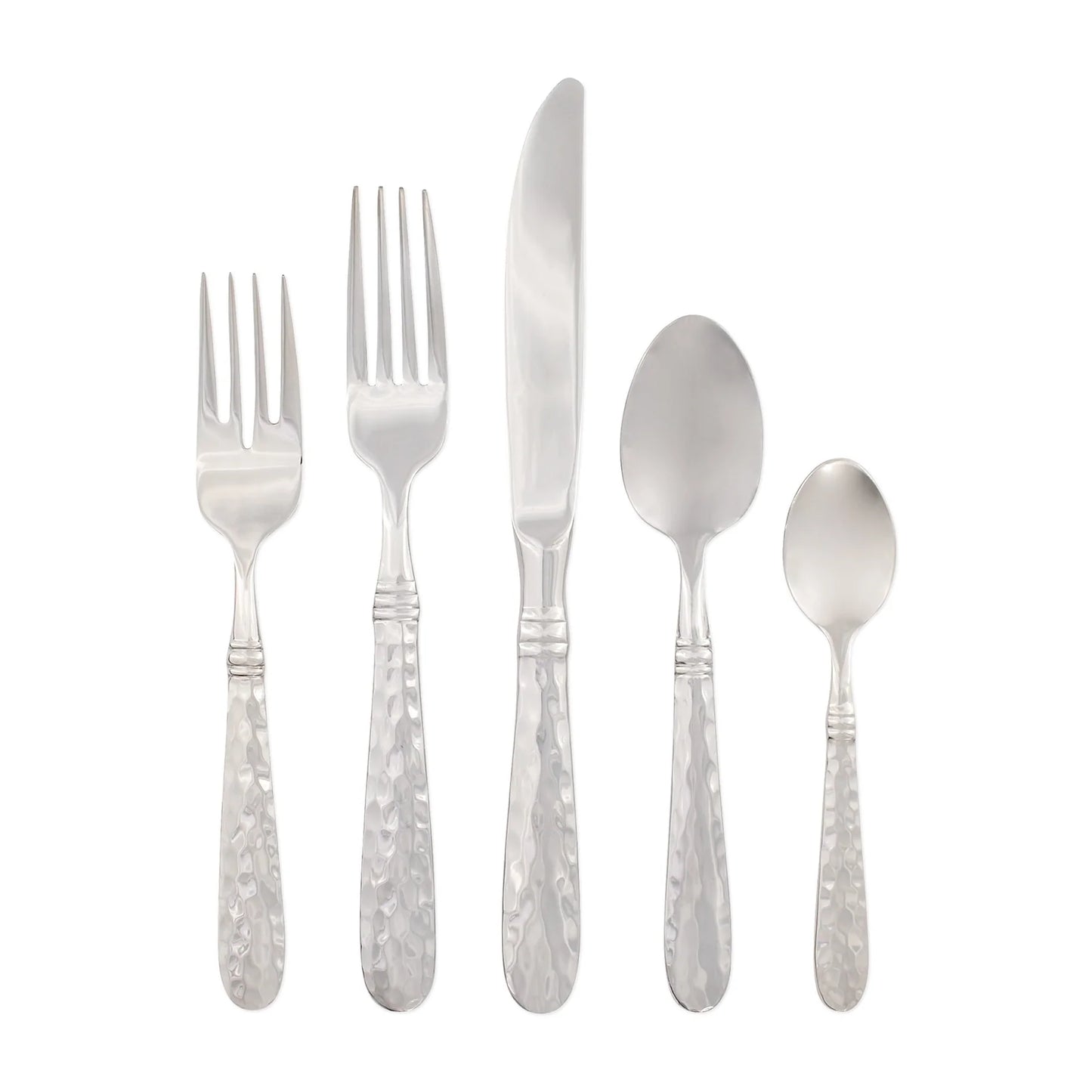 MARTELLATO FIVE-PIECE PLACE SETTING