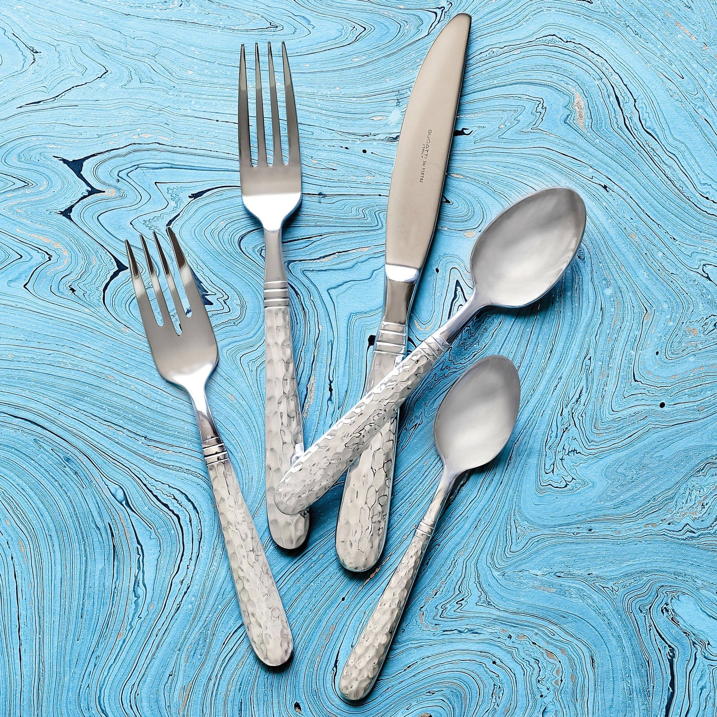 MARTELLATO FIVE-PIECE PLACE SETTING