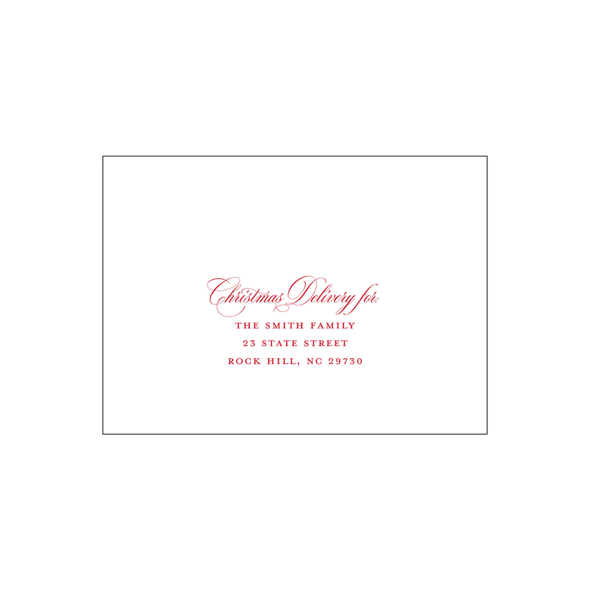 Magnolia Wreath Card