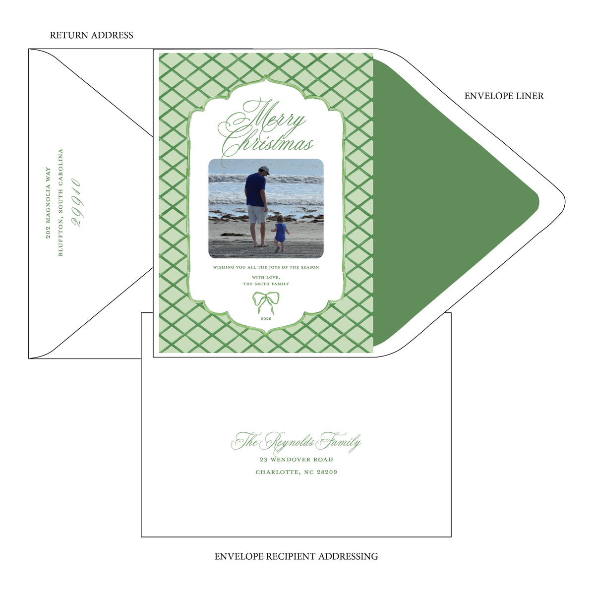 Merry Bamboo Card