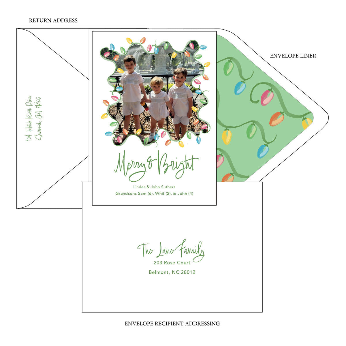Bright Lights Card