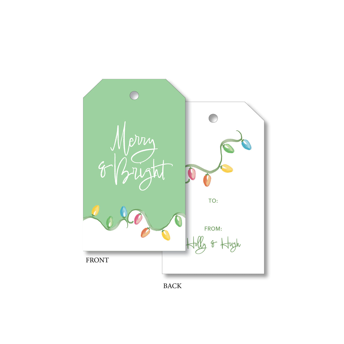 Bright Lights Gift Tag