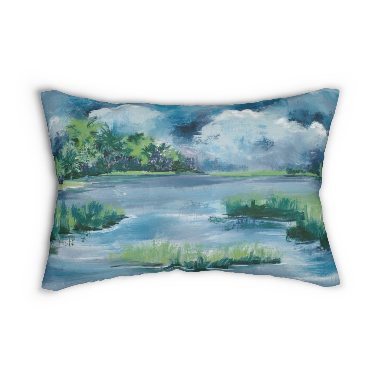 Midnight Marsh Pillow Cover