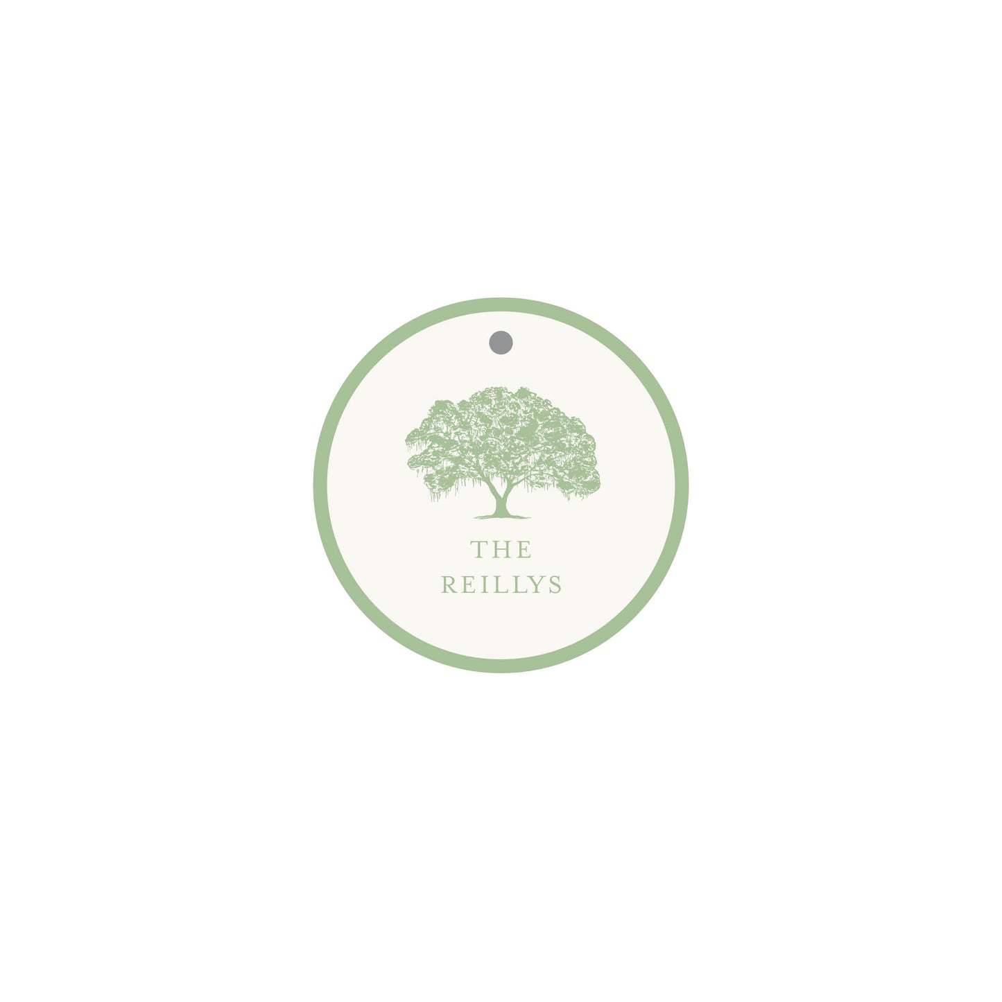 Moss Tree Gift Tag