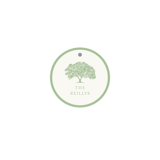 Moss Tree Gift Tag