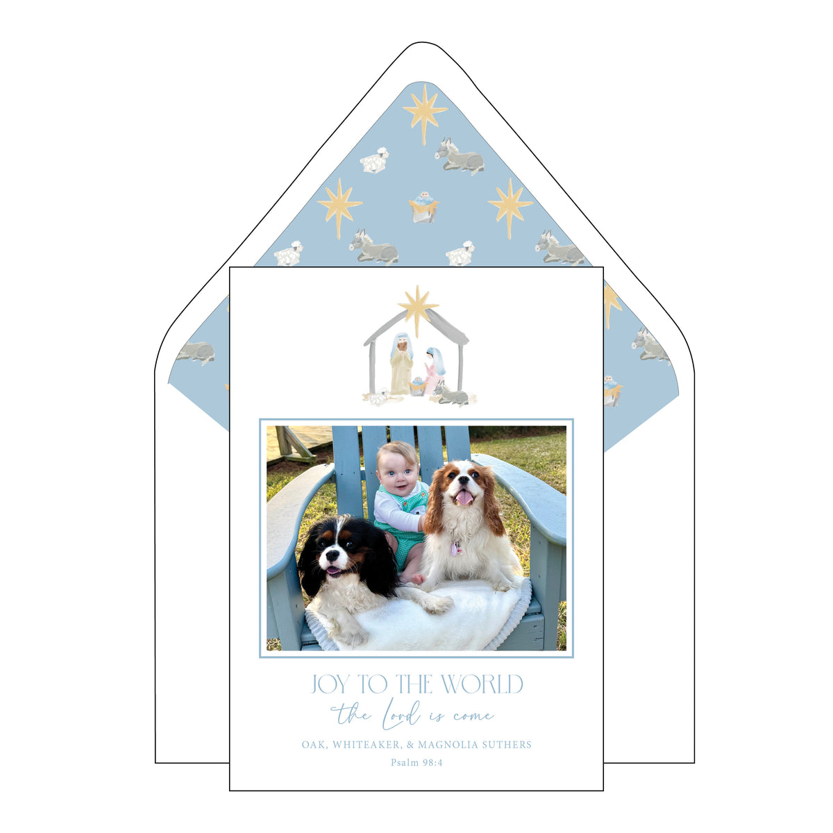 Away in a Manger Card 2