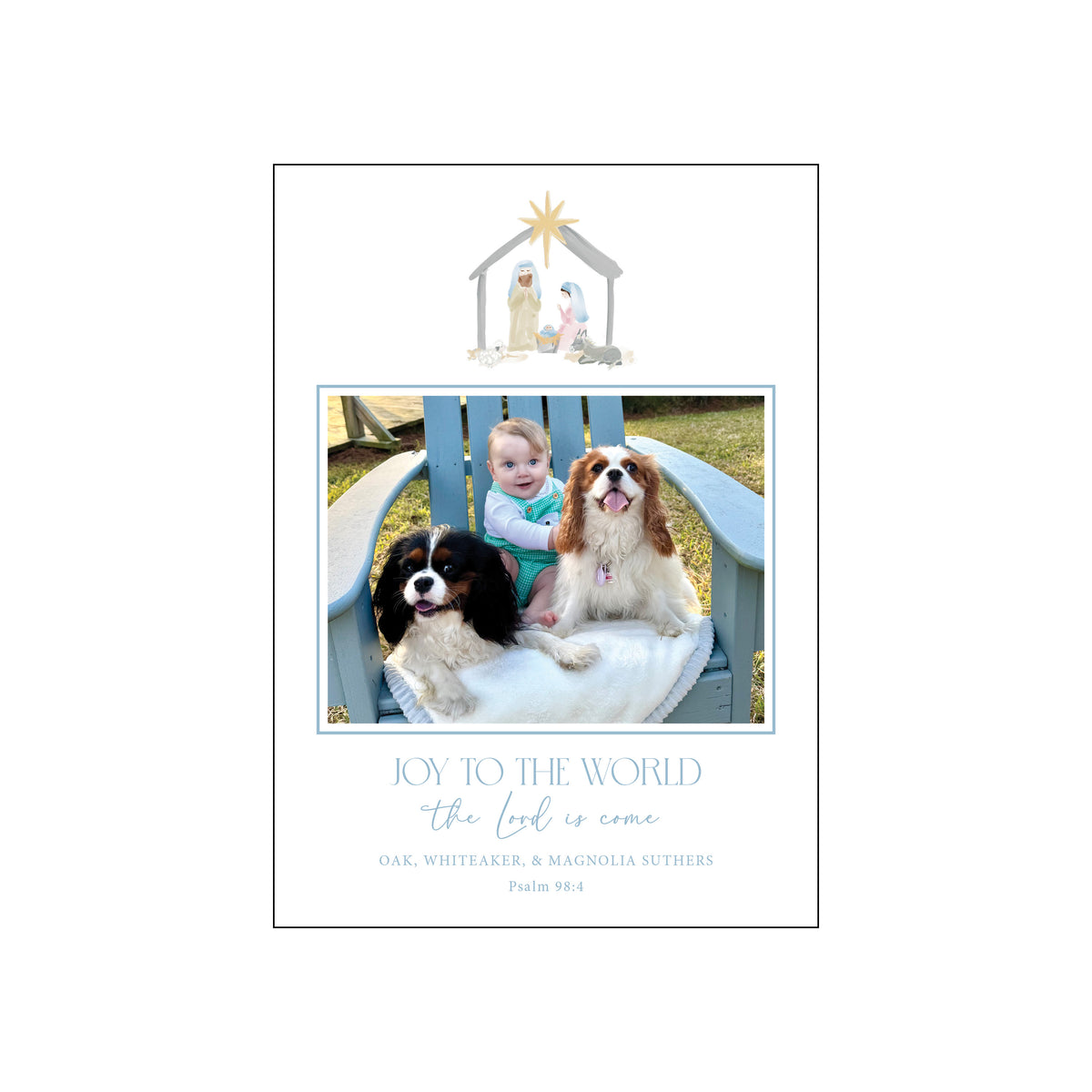 Away in a Manger Card 2