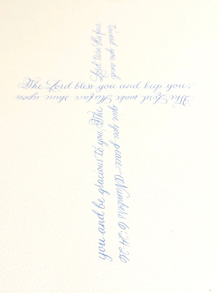 Calligraphy Cross