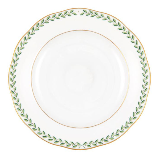 Green Laurel Dessert Plate