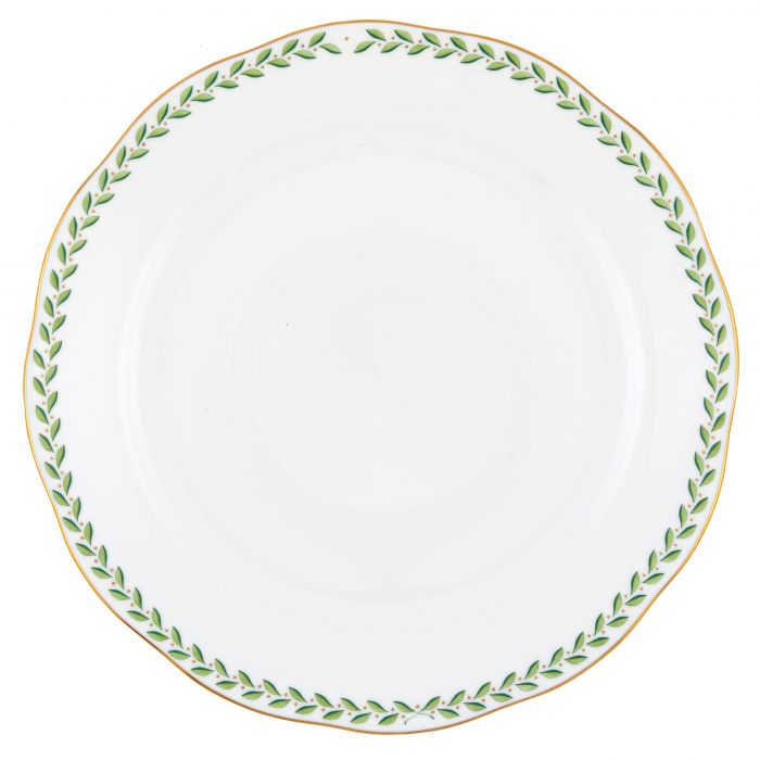 Green Laurel Dinner Plate