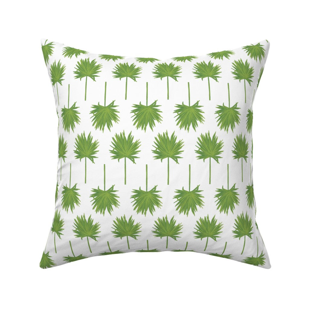 Fan Palms Outdoor Pillow Cover